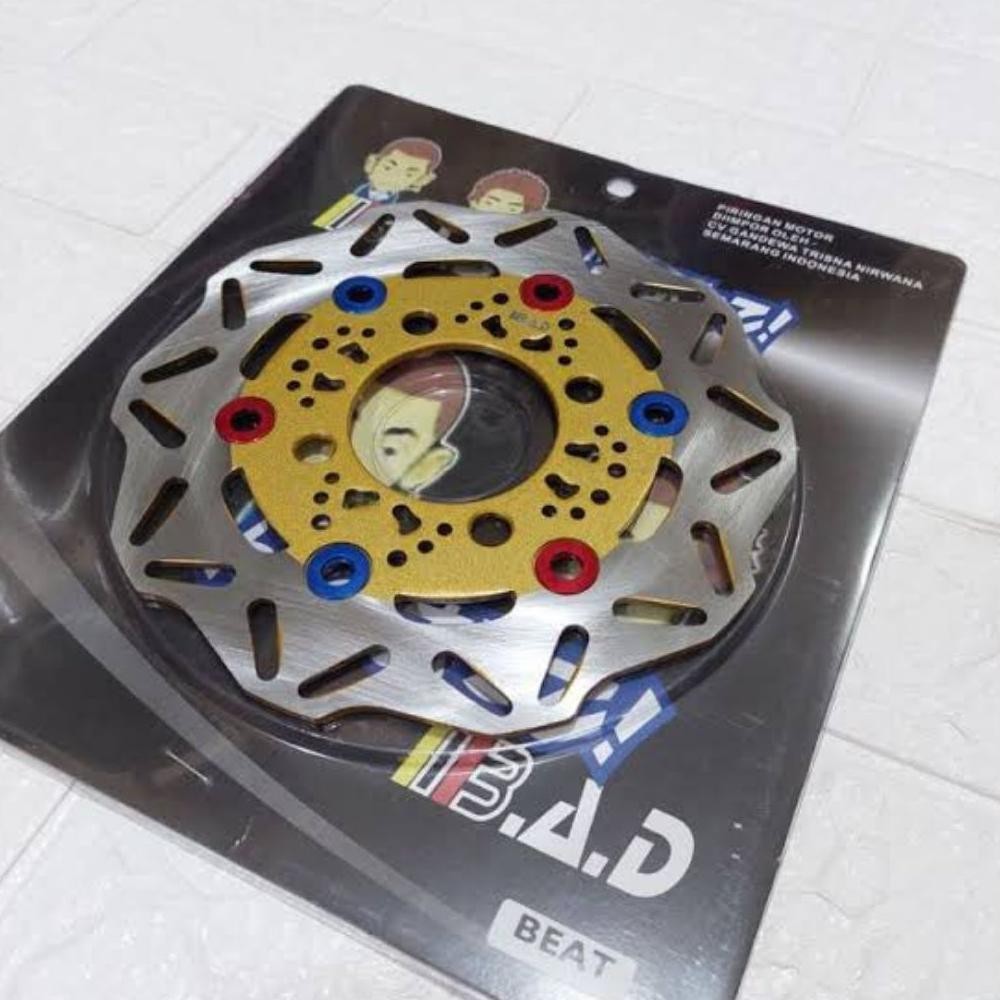 Premium Piringan Cakram - Piringan Disc Cakram Rem Depan Variasi Mio, Beat, Vario, M3, Soul, Mio Gt,