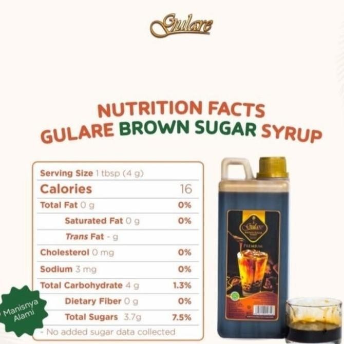 

gulare gula aren cair premium 1.3kg / brown sugar syrup / 1 3kg