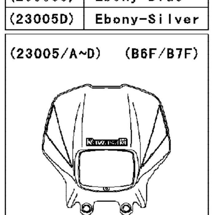 Decal Stripping Sticker Kawasaki Ksr110 Ksr 110 Old