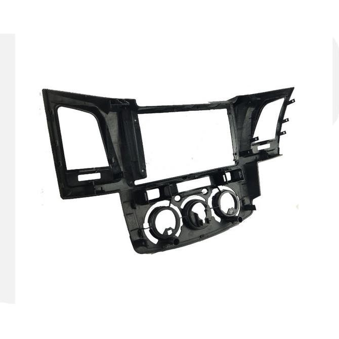 * Frame Headunit Android 7 Inch / 9 Inch / 10 Inch Toyota Fortuner Vigo Hilux 2005 Manual Ac / Auto 