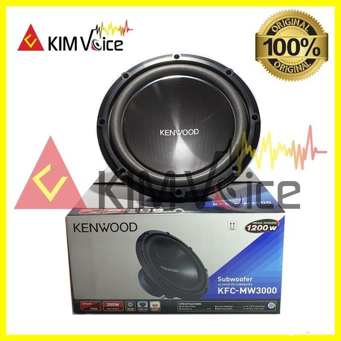 TERBARU Subwoofer Kenwood 12 Inch KFC-MW3000