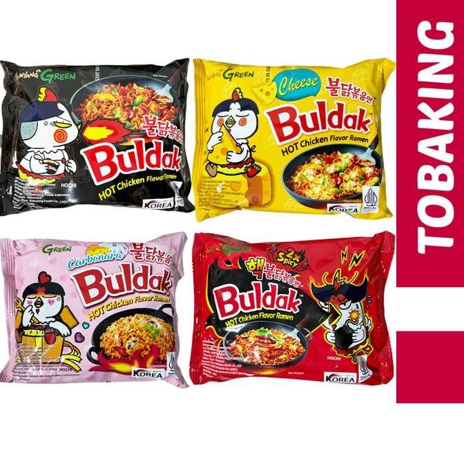

Samyang Green Hot Chicken Ramen Buldak Cheese Carbonara Korea Halal