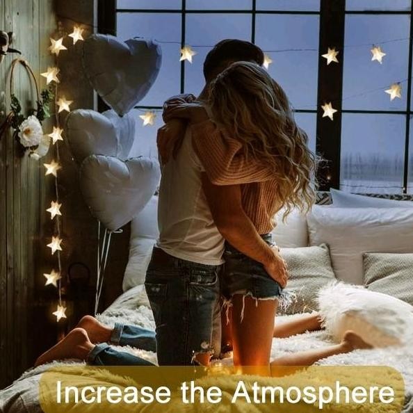 Hemat Lampu Natal Bintang 10 Meter Rainbow / Lampu Hias / Lampu Led Dekor