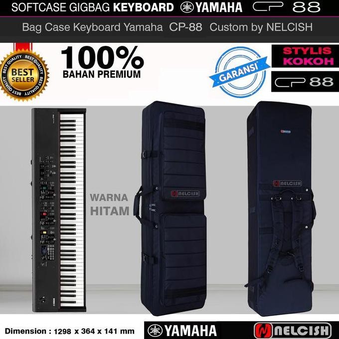PROMO Tas Softcase Gigbag Keyboard Yamaha CP-88 Keys Bag Case CP88 Series Digital Stage Piano by NEL