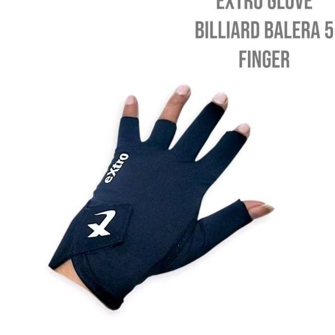 Promo Gh-6 Extro Sarung Tangan Billiard Balera Sarung Tangan Billiard 5 Finger Sarung Tangan Billiar