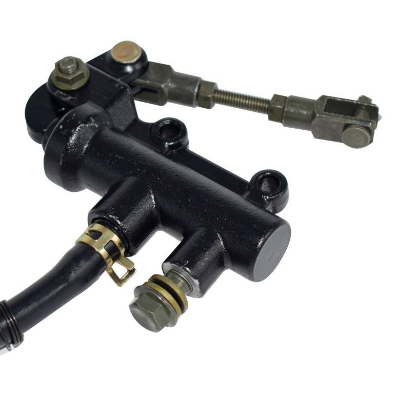 Berkualitas Master Silinder Rem Hidrolik Belakang Lipat Untuk Sepeda Motor Atv Dirt Bike Master Rem 