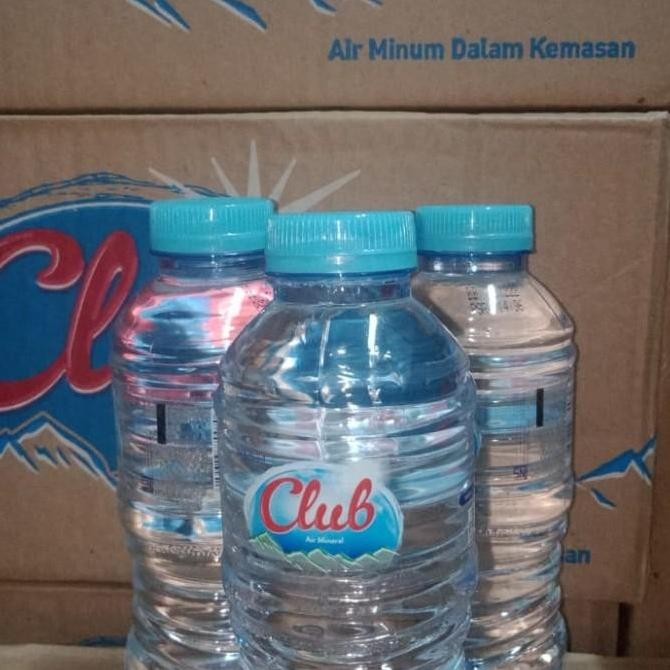 

air mineral Club botol mini 300ml isi 24 per karton