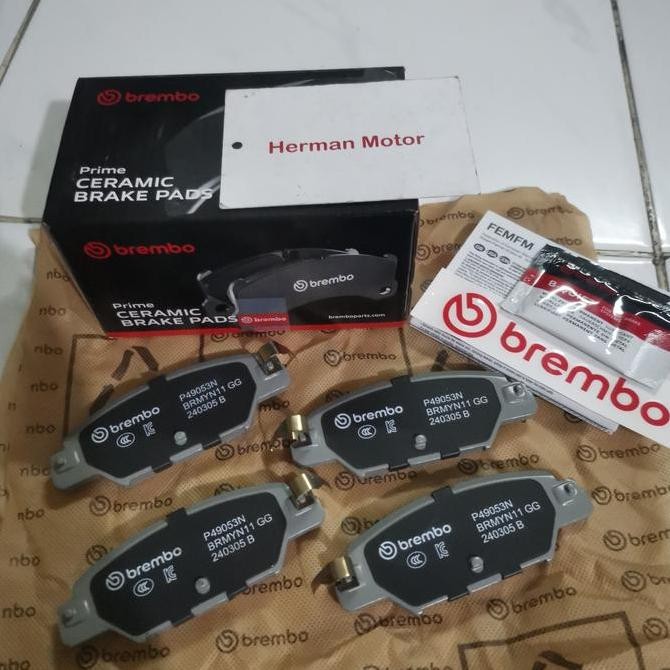 Promo Kampas Rem Belakang BREMBO Mazda Cx5 CX-5 EPB (Sudah EPB) Original COD