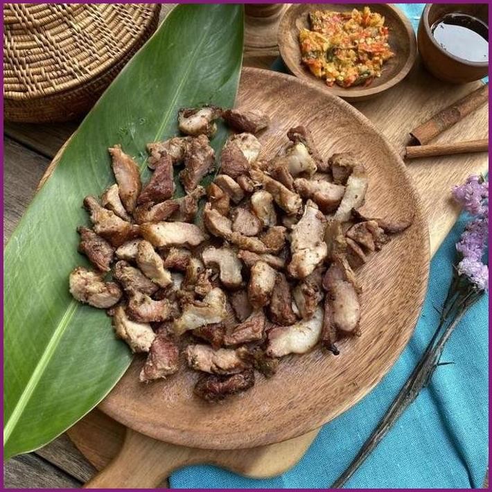 

STOCK READY KRAVE BALI DEPOT GIMBO SEI BIGUL BABI ASAP KHAS NTT 275 GRAM - MAKANAN KHAS BALI ASLI TERBARU