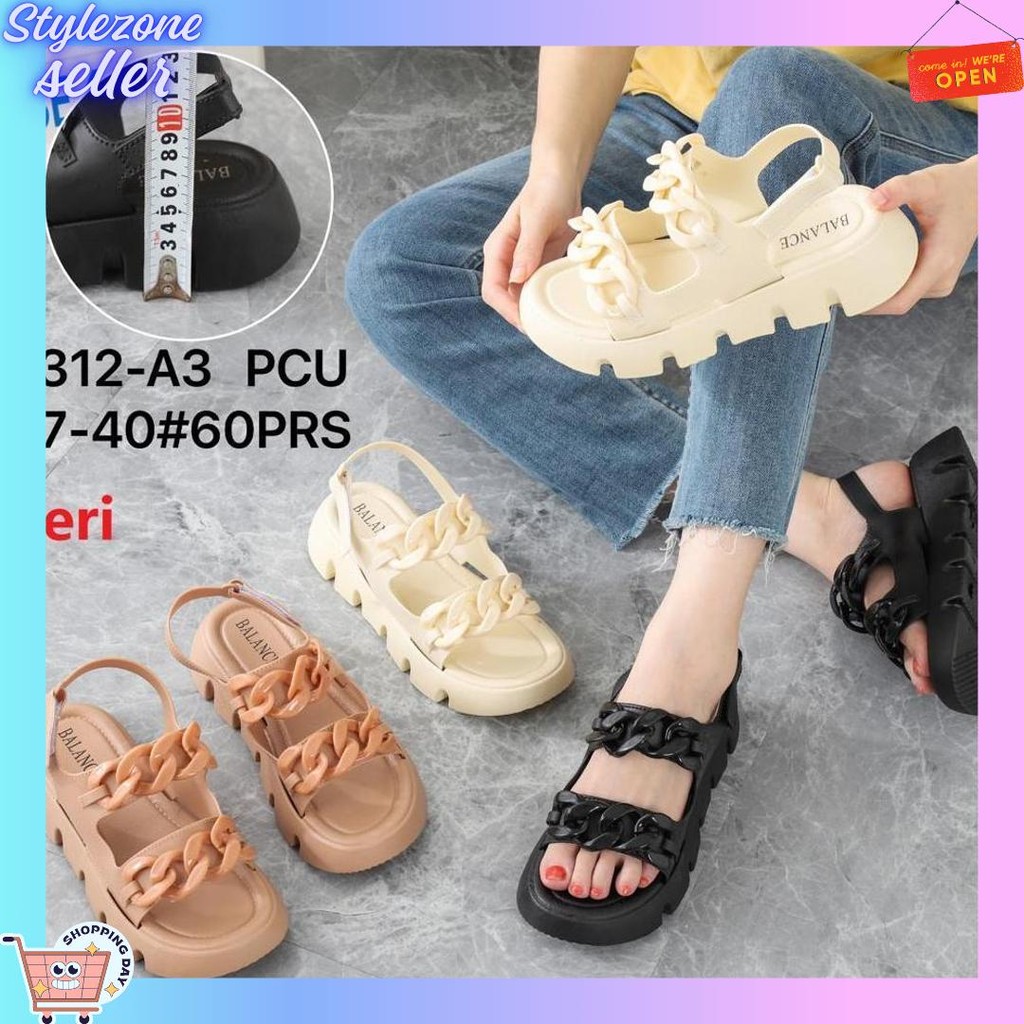 Sandal Wanita Balance 2312 Rantai Tali Grosir