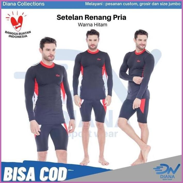 READY BAJU RENANG PRIA | BAJU RENANG JUMBO | PAKAIAN RENANG PRIA DEWASA | PAKAIAN RENANG BIGSIZE TER