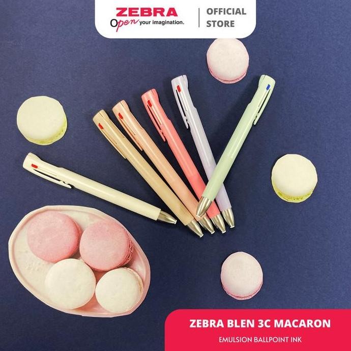 

Zebra pulpen Blen Macaroon 0.5 mm warna pastel