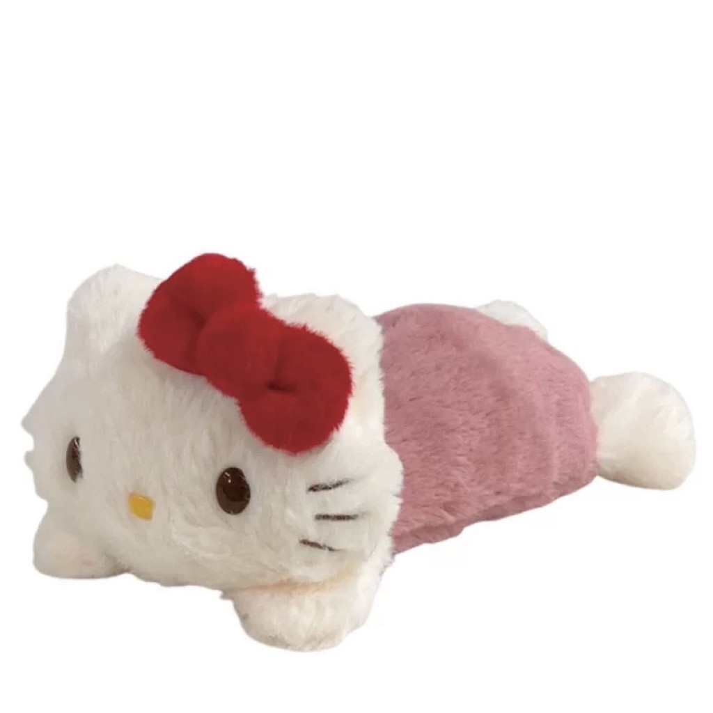 

Large Capacity Sanliou Hello Kitty Lying Pencil Case Plush Stationery Bag