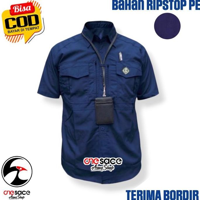 Murah Big Size Kemeja Tactical