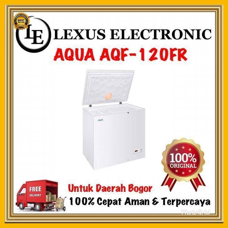(Promo) Aqua Chest Freezer Aqf-120Fr | Aqf120Fr | Aqf120 Bestseller