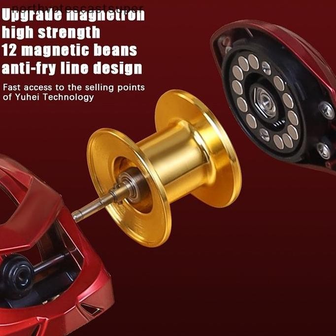 DAIWA fishing reel pancing Reel Baitcasting eel Fishing reel reel bc murah Metal baitcast reel High 