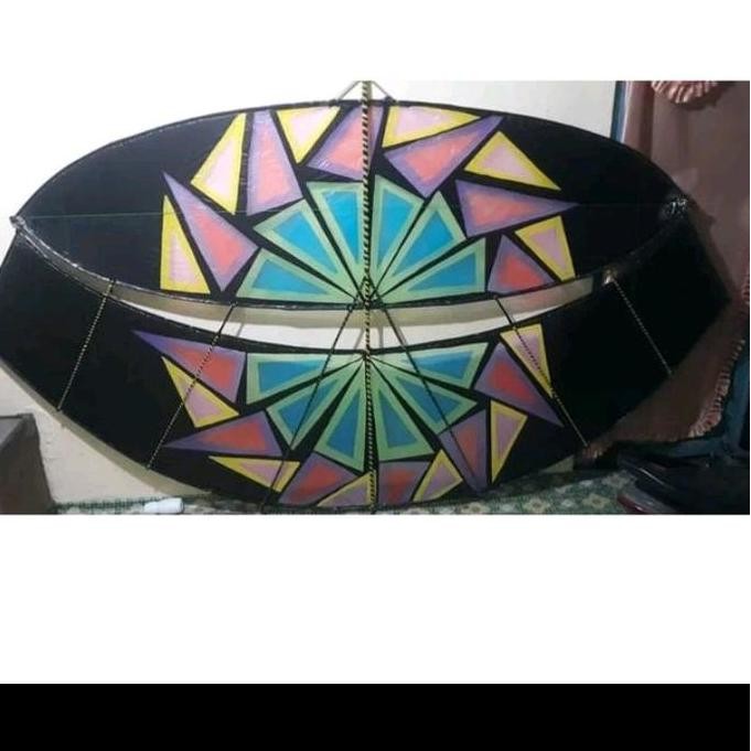 Kerangka layangan gapangan pegon 1 meter ( RAKIT SENDIRI) Mainan