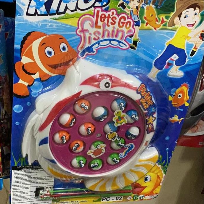 MAINAN ANAK EDUKASI MEMANCING - MAINAN EDUKASI ANAK PANCINGAN MAGNET