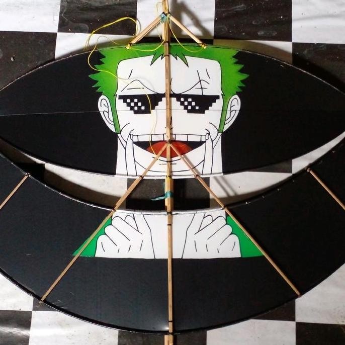 layangan gapangan pegon ceper MrPudidi 1meter