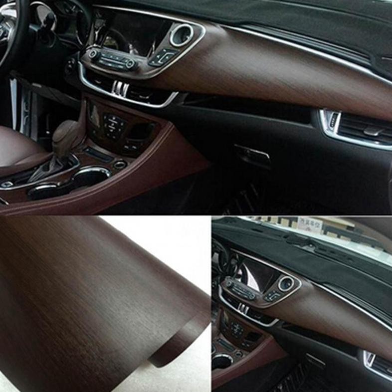 Diskon Stiker Motif Kayu Untuk Interior Mobil Cod