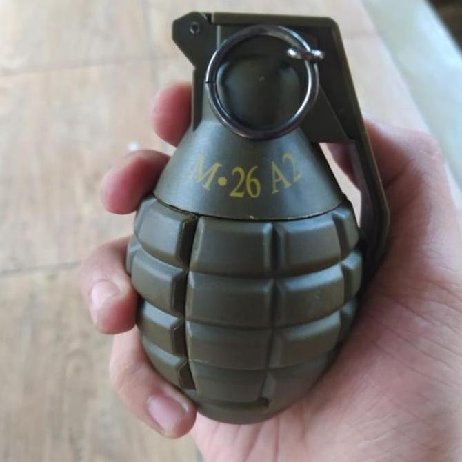 Mainan Granat Spring M26/M26A2 Hand Grenade (Reusable)
