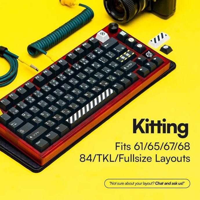 Ppbt Shibuya Pbt Dye Sub Keycap Set Japanese Root By Allshop