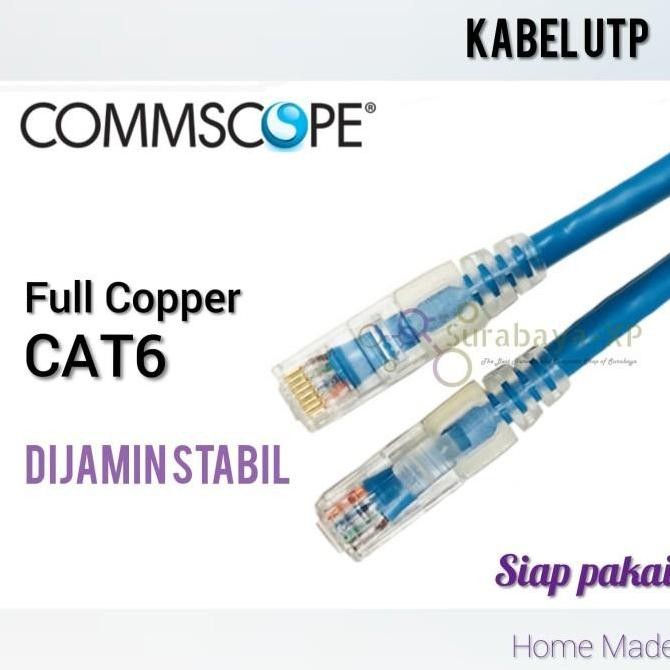 TERBARU - Kabel LAN 50M UTP CAT6 AMP 50 Meter 50 M 50Meter Setara BELDEN