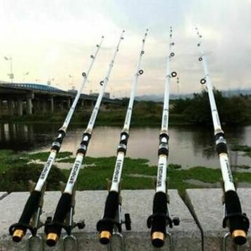 Paket Satu Set Alat Pancing Reel Joran Pancingan Murah