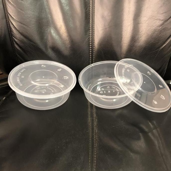 Thinwall 650ml mangkok 650 ml bulat round mangkok