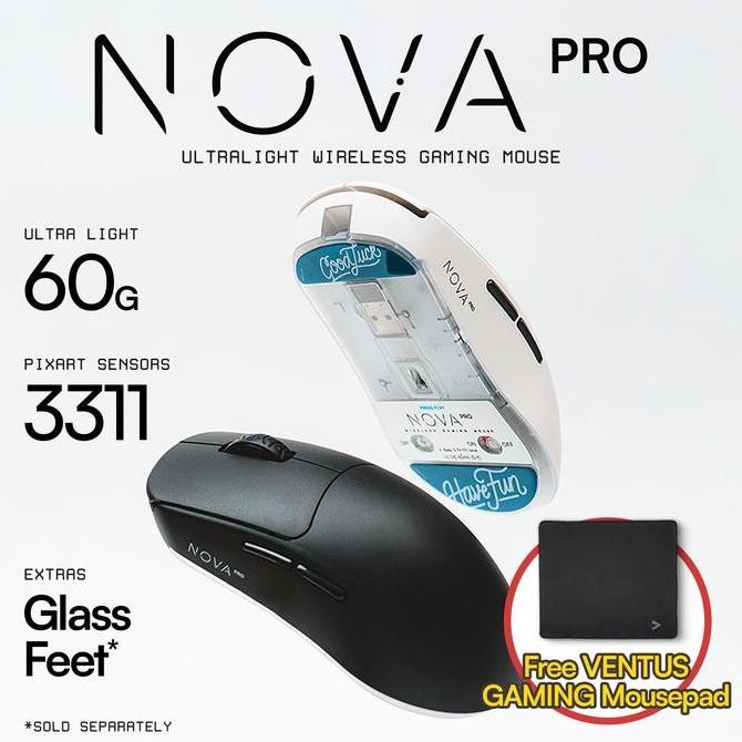 NOVA PRO Lightweight Wireless Gaming Mouse