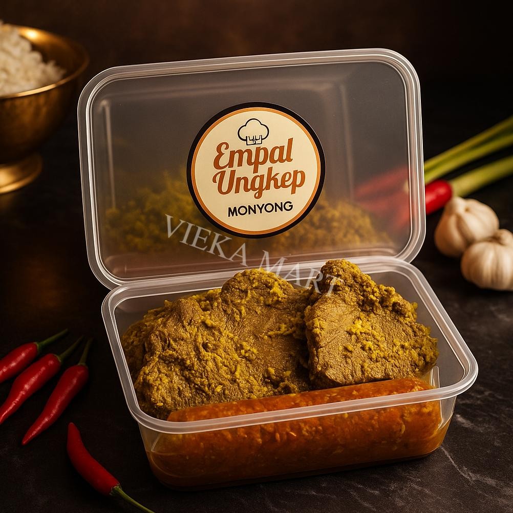 TERMURAH Empal Ungkep Sambel Monyong / Empal Ungkep Terenak / Empal Ungkep Daging Sapi Siap kirim