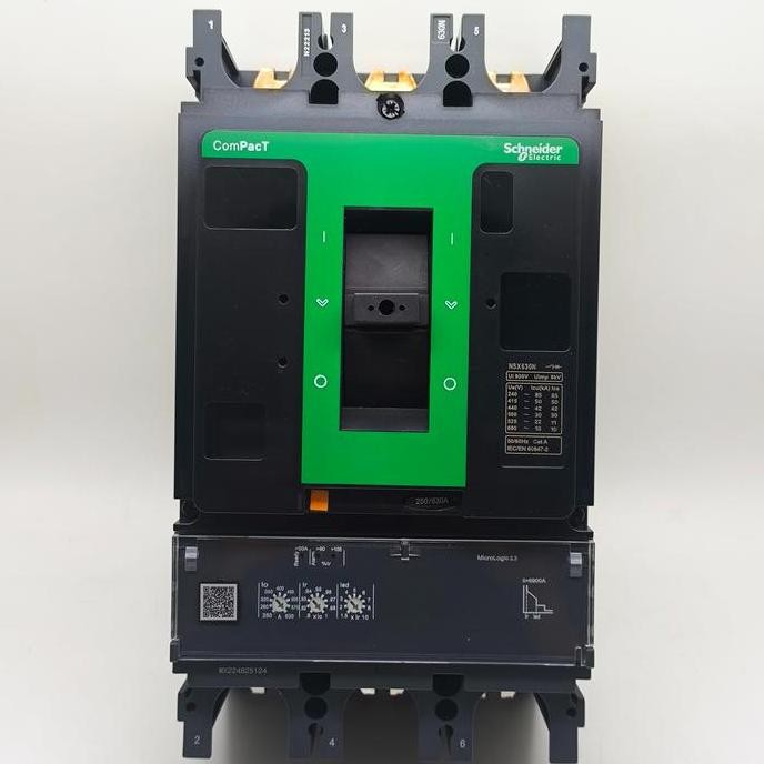Promo mccb Schneider breaker nsx630n 630a 3phase 3p lv432693 tm630d tele COD