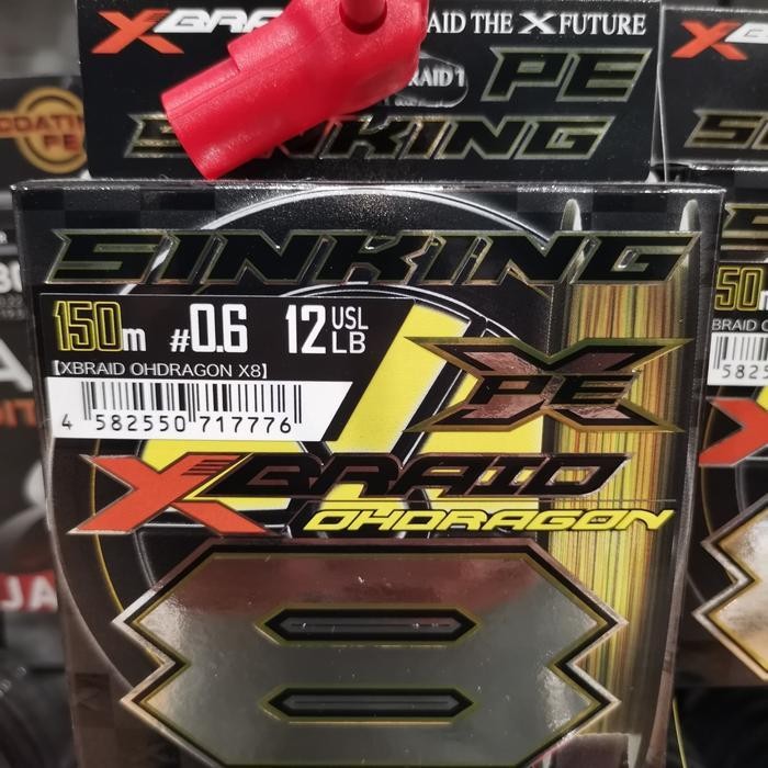 (Promo) Pe Ygk Xbraid Oh Dragon X8 Sinking Line Ygk Bestseller