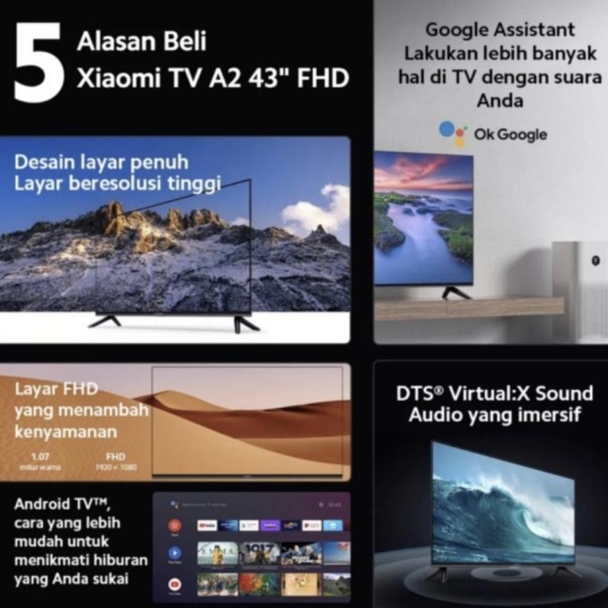 Qled Tv Xiaomi Google Tv Xiaomi Android Tv Xiaomi Mi Tv  43 Inch Full Hd Tv