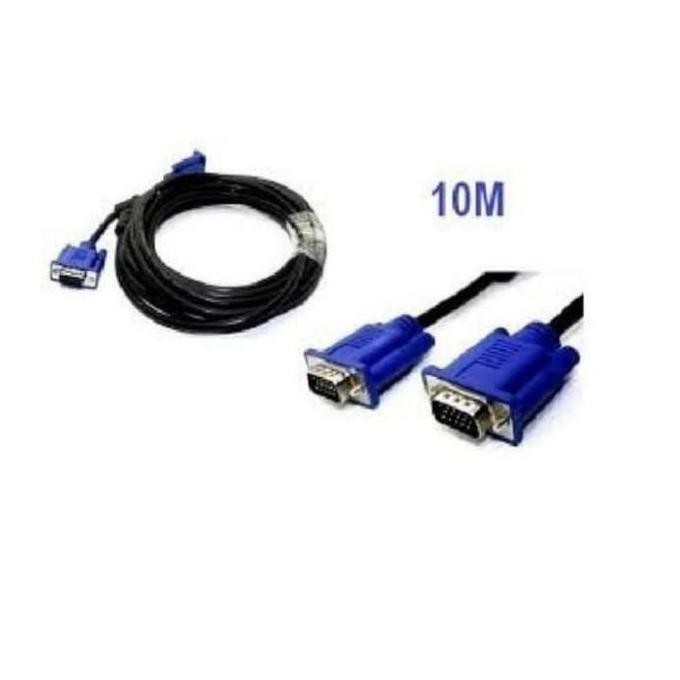 Kabel Vga To Vga 10Meter / Kabel Vga 10Meter Standard Allshop