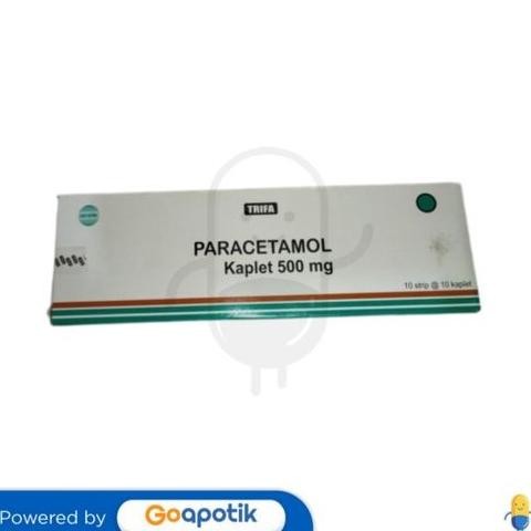 Cod Paracetamol Trifa 500 Mg Box 100 Kaplet Cod