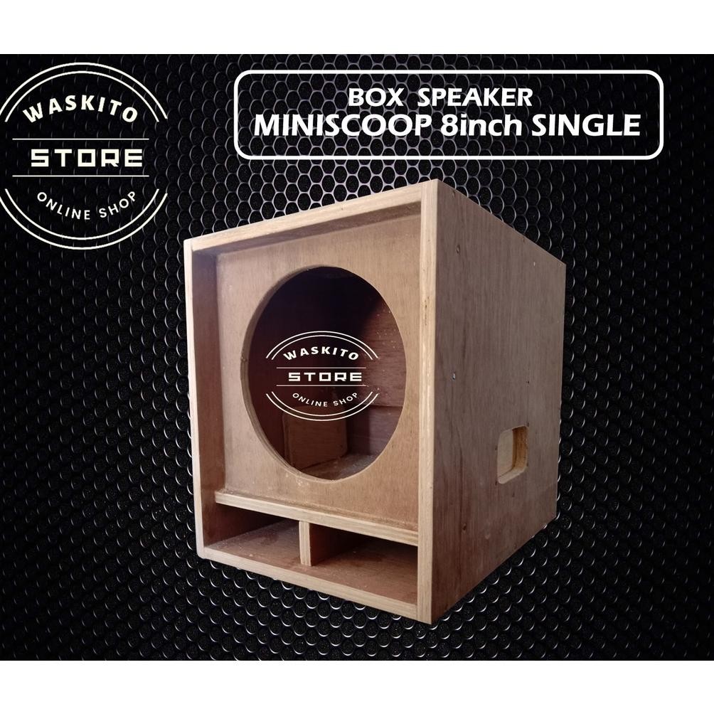 ''Terlaris" Box Speaker Miniscoop 8 Inch Single Murah