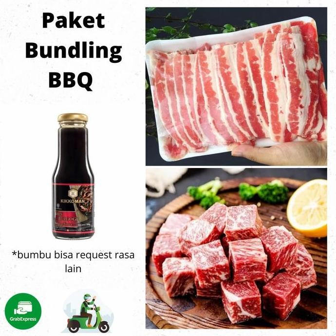 TERBARU - PAKET BBQ/PAKET BUNDLING BBQ/DAGING BBQ/DAGING SLICE/BEEF SLICE BBQ