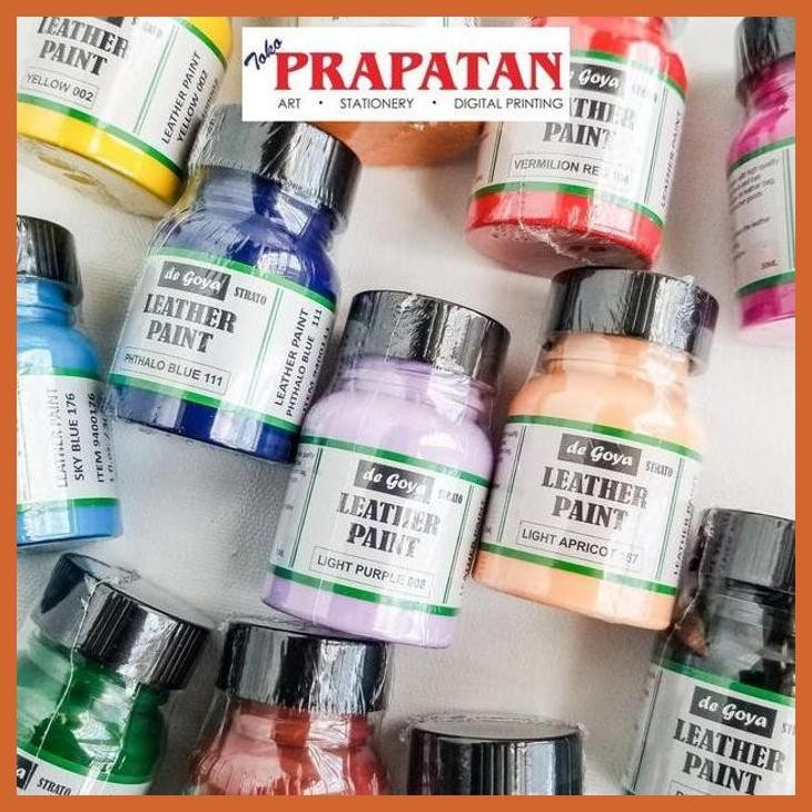 

(ATK) DE GOYA LEATHER PAINT 30ML / CAT KULIT ALAT TULIS LUKIS SEKOLAH KULIAH GAMBAR KANTOR
