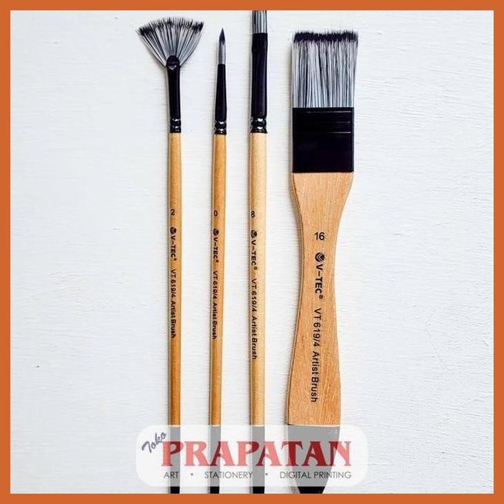 

(ATK) KUAS LUKIS SET V-TEC PREMIUM ARTIST | PAINT BRUSH SET ALAT TULIS LUKIS SEKOLAH KULIAH GAMBAR KANTOR