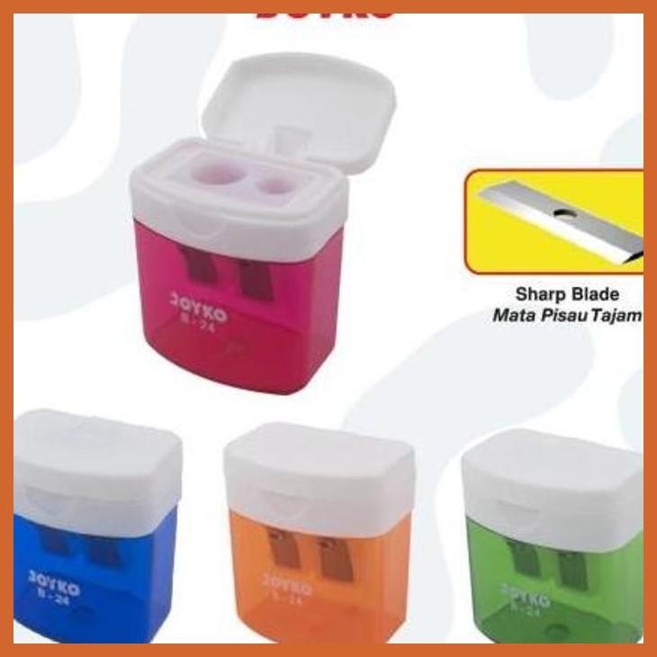 

(ATK) RAUTAN JOYKO B-23~B-24 | SHARPENER ALAT TULIS LUKIS SEKOLAH KULIAH GAMBAR KANTOR