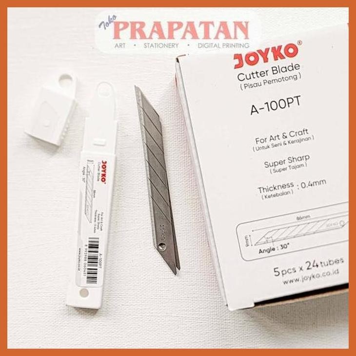 

(ATK) JOYKO CUTTER BLADE REFILL A-100PT | ISI CUTTER ALAT TULIS LUKIS SEKOLAH KULIAH GAMBAR KANTOR