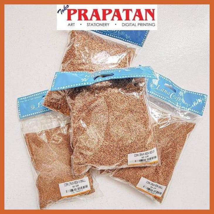 

(ATK) CORK GRAIN MESH 50GR | SERBUK GABUS CORK ALAT TULIS LUKIS SEKOLAH KULIAH GAMBAR KANTOR