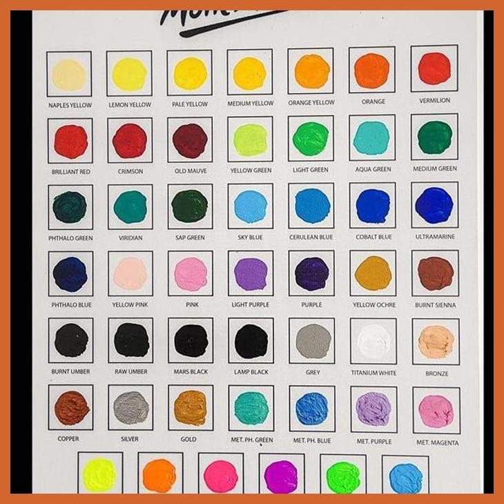 

(ATK) MONT MARTE ACRYLIC SIGNATURE 100ML | CAT AKRILIK ALAT TULIS LUKIS SEKOLAH KULIAH GAMBAR KANTOR