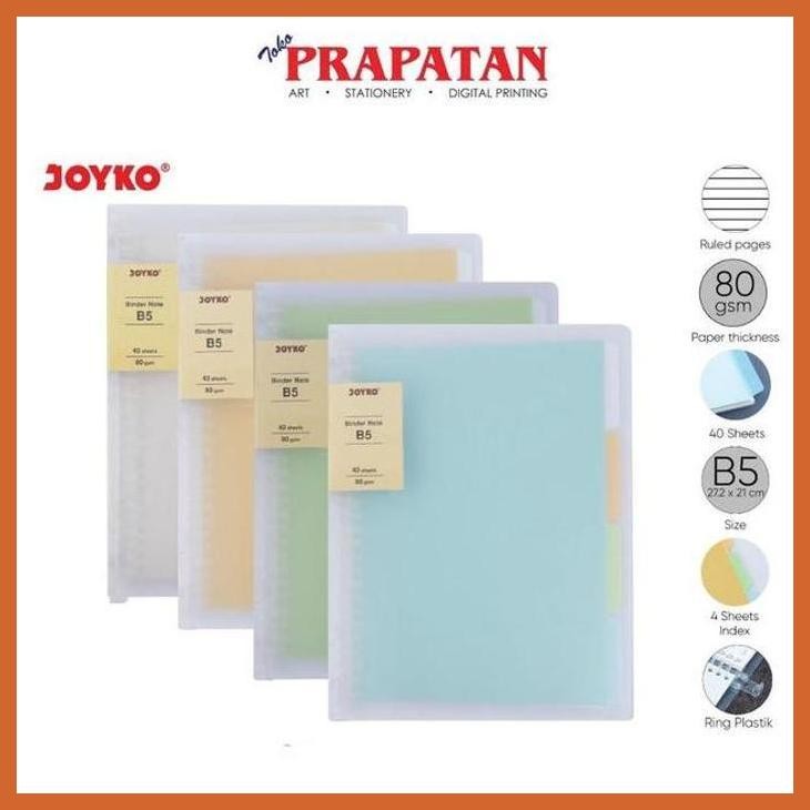 

(ATK) JOYKO BINDER NOTE B5 - TP-P144 ALAT TULIS LUKIS SEKOLAH KULIAH GAMBAR KANTOR