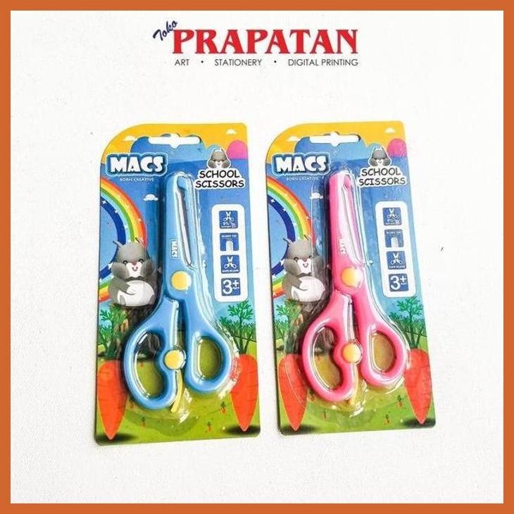 

(ATK) GUNTING MACS SEKOLAH | SCHOOL SCISSORS ALAT TULIS LUKIS SEKOLAH KULIAH GAMBAR KANTOR