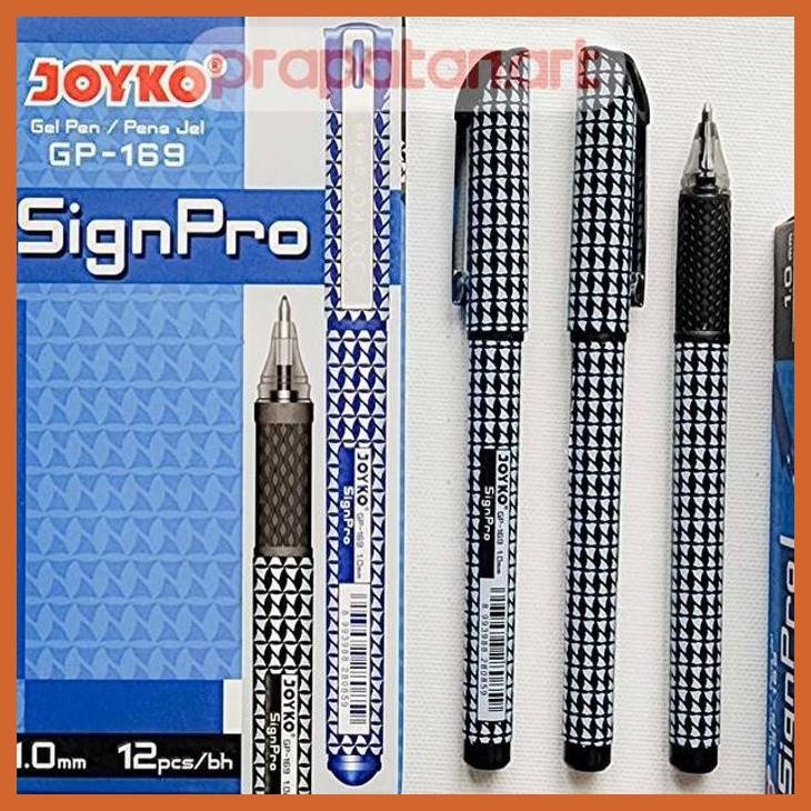 

(ATK) JOYKO GP-169 GEL PEN SIGN PRO 1.0MM | PENA JEL | PULPEN ALAT TULIS LUKIS SEKOLAH KULIAH GAMBAR KANTOR