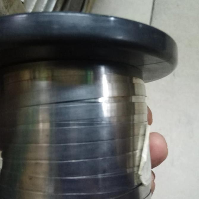 Kawat Nikelin Pipih 0,15 Lebar 5Mm Harga 1 Meter