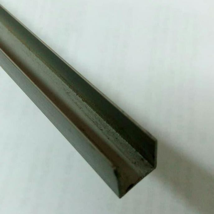 Lis U Aluminium/Kanal U/U Channel 9Mm Cokelat Coklat