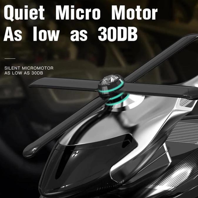 DF347>> Parfum Mobil dan Parfum Mobil Helikopter Parfum Mobil Mewah Segar Pajangan Mobil Berputar Te